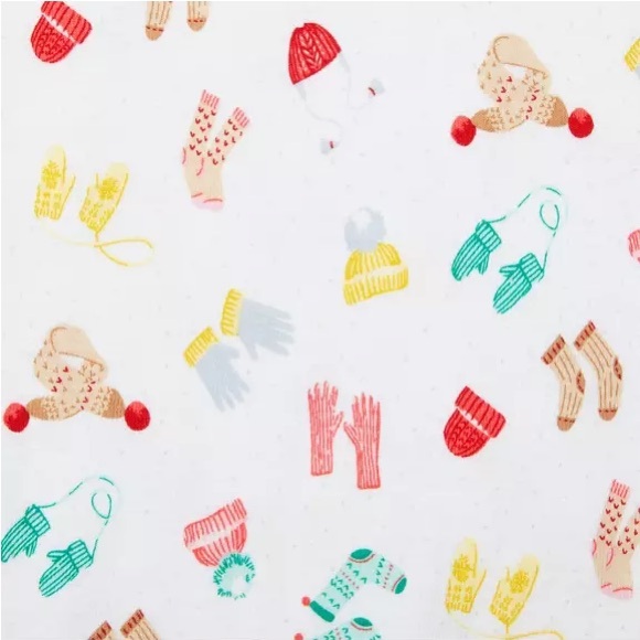 JANIE and JACK BABY GOOD NIGHT FOOTED PAJAMAS IN WINTER COZY - Picture 2 of 10